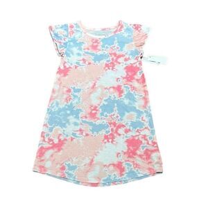 Cuddl Duds Girl’s Tie Dye Sleep Gown, Size S (6-6X),‎ NWT